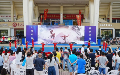 珠海：“世界武術(shù)日”武術(shù)大匯演精彩上演